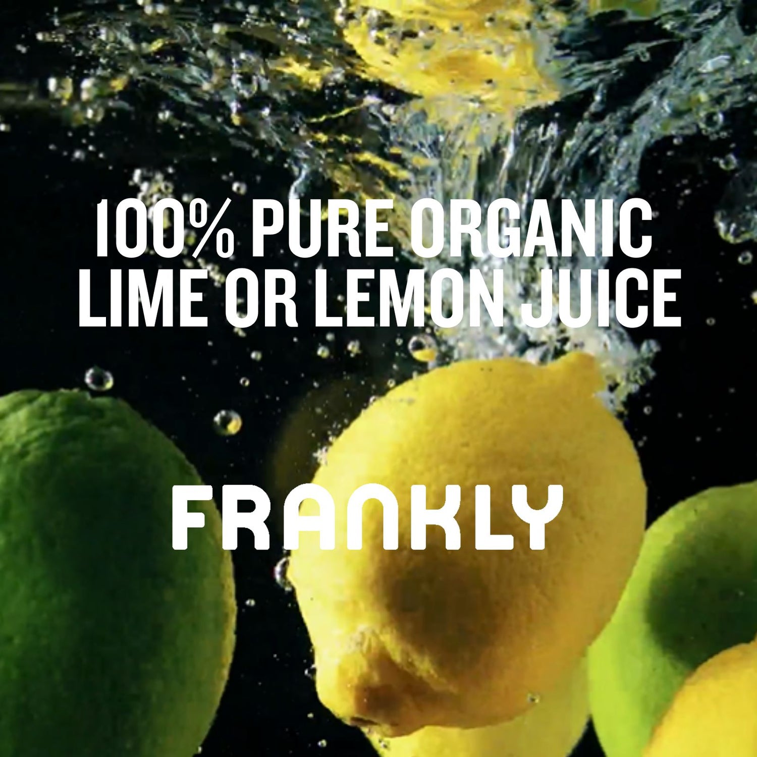 Frankly introducerer 100% økologisk lime- og citronjuice